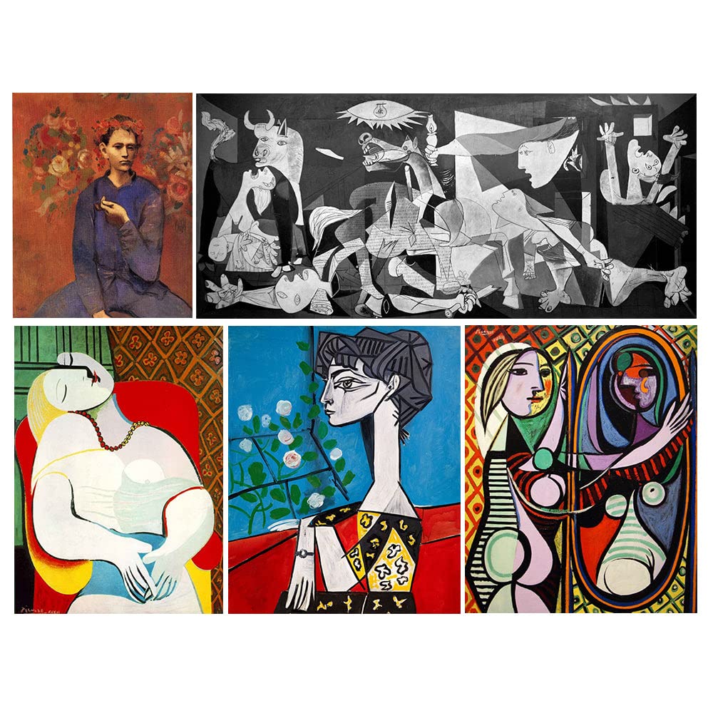 Tallenge - Best of Pablo Picasso Paintings - Set of 10 Magnets